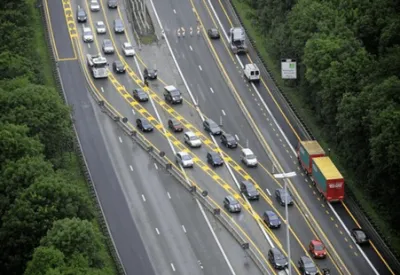 Doorstroming van verkeer tijdens wegenwerken | Circulation du trafic pendant les travaux routiers. Bron/source: AWV